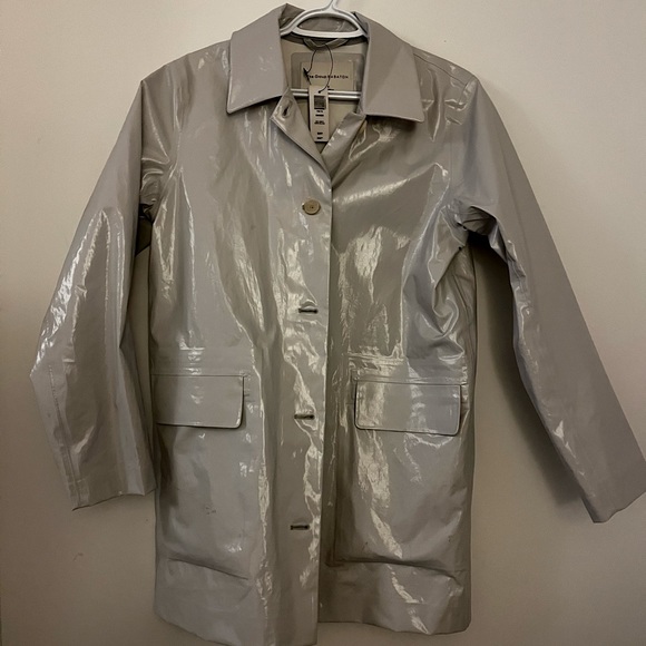 BABATON ice grey rain coat - Picture 1 of 2